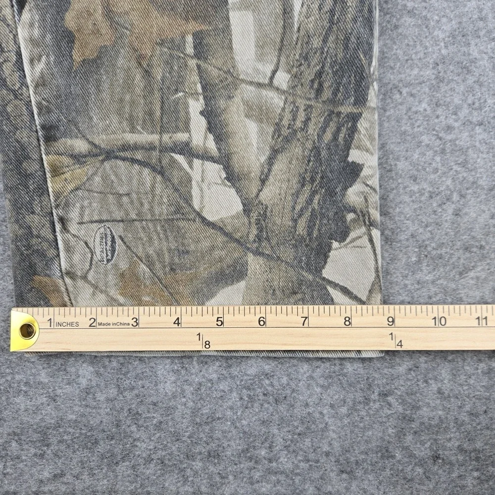 Wrangler Jeans Men's 34x32 Realtree Hardwoods Camo Double Knee Hunting 97GR1HD